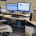 Steelcase Airtouch Sit Stand Height Adjustable Corner Desk